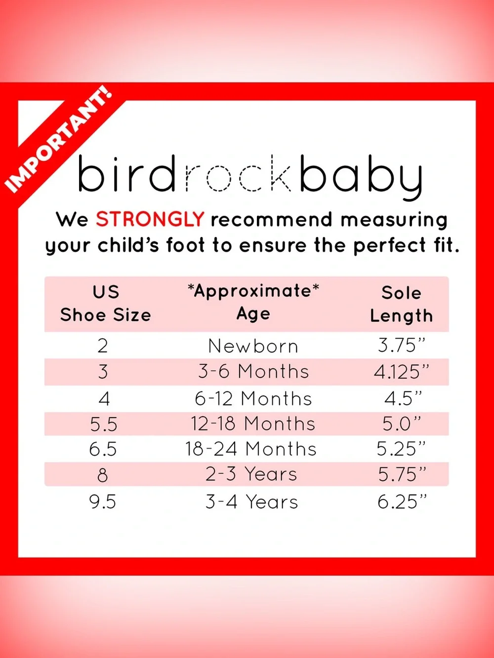 BirdRock nwot size