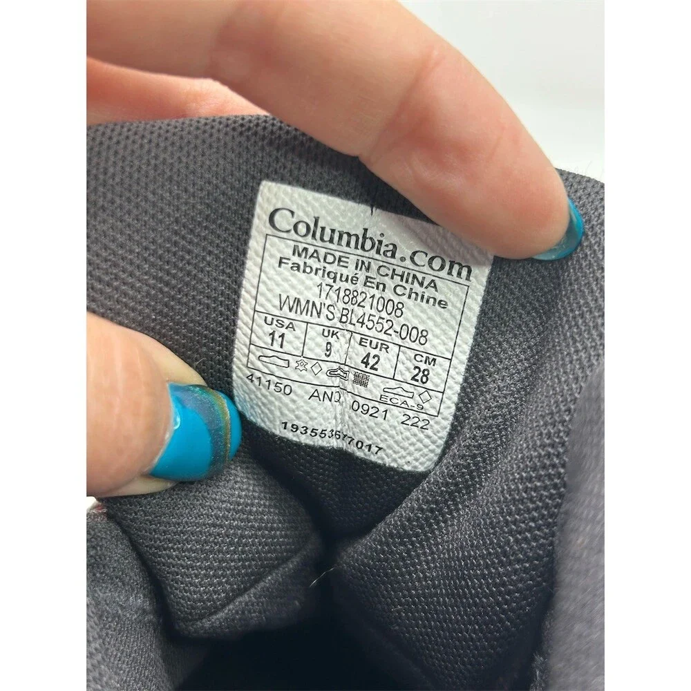 Columbia shoe speed