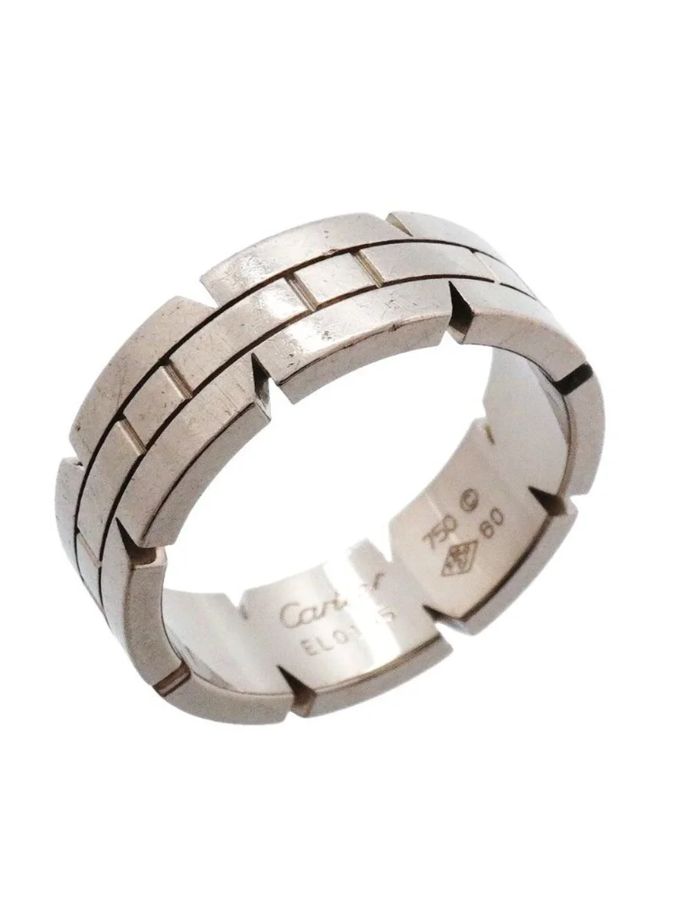 Cartier Ring Tank Francaise 18k White Gold