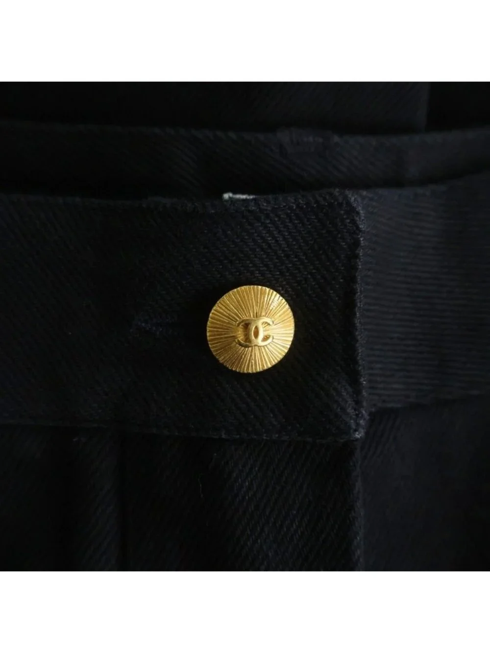 Chanel Boutique Vintage Zip Pants