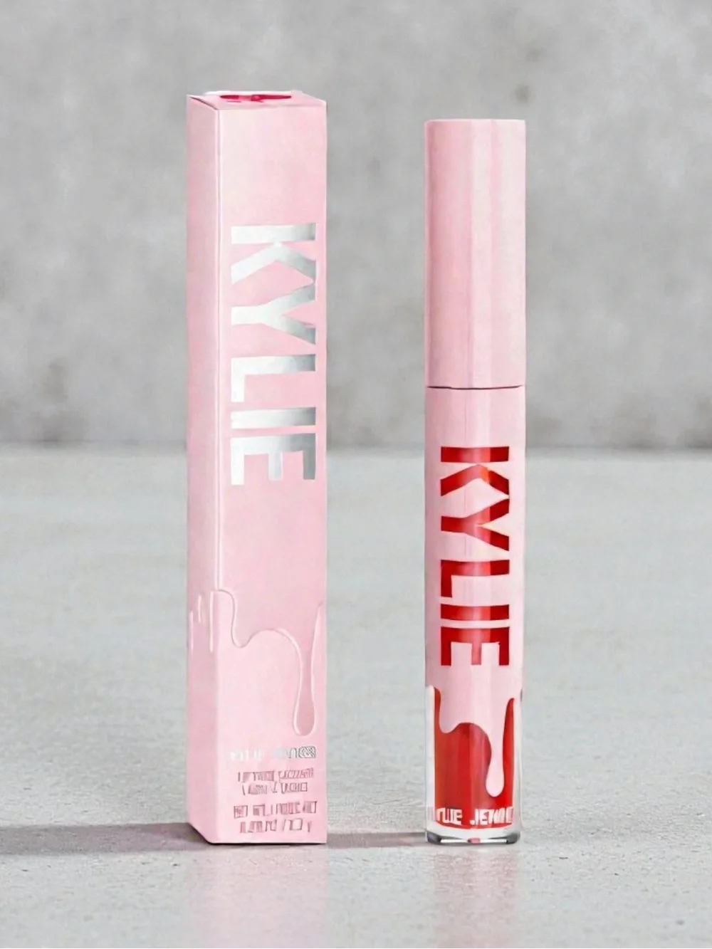 Kylie Cosmetics 340 Lip Shine Lacquer Lipstick Lipgloss, 416 Don’t @ Me 0.09oz