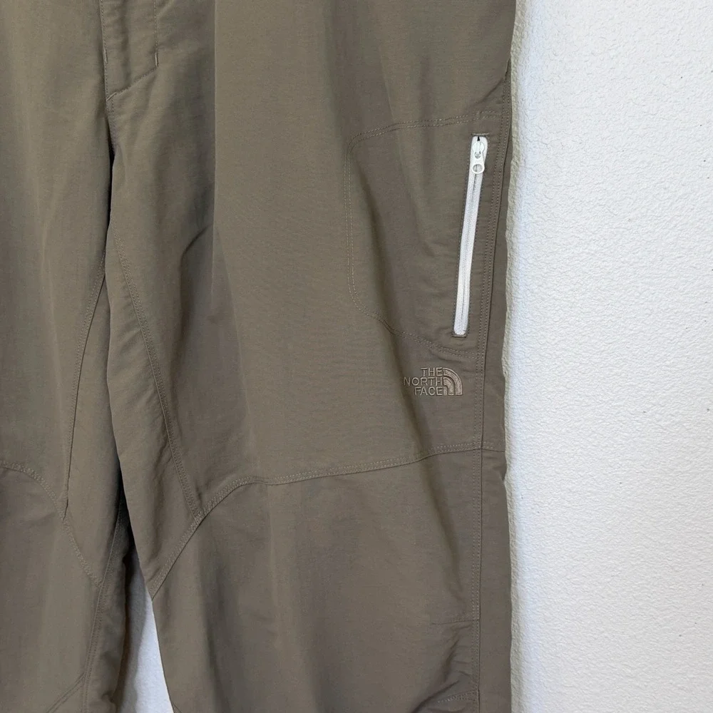 The North Face Paramount Traverse Pants Mens Size 40 Short‎ Brown Cargo Pockets