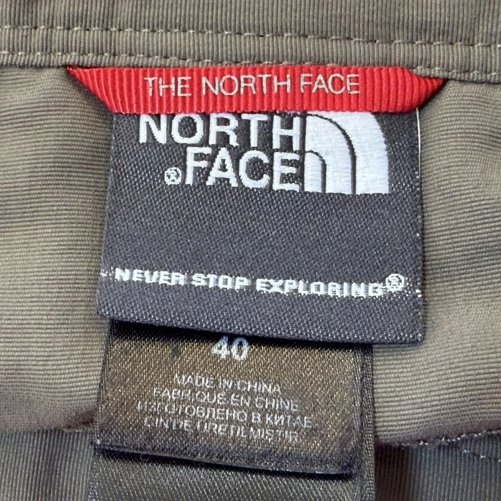The North Face Paramount Traverse Pants Mens Size 40 Short‎ Brown Cargo Pockets