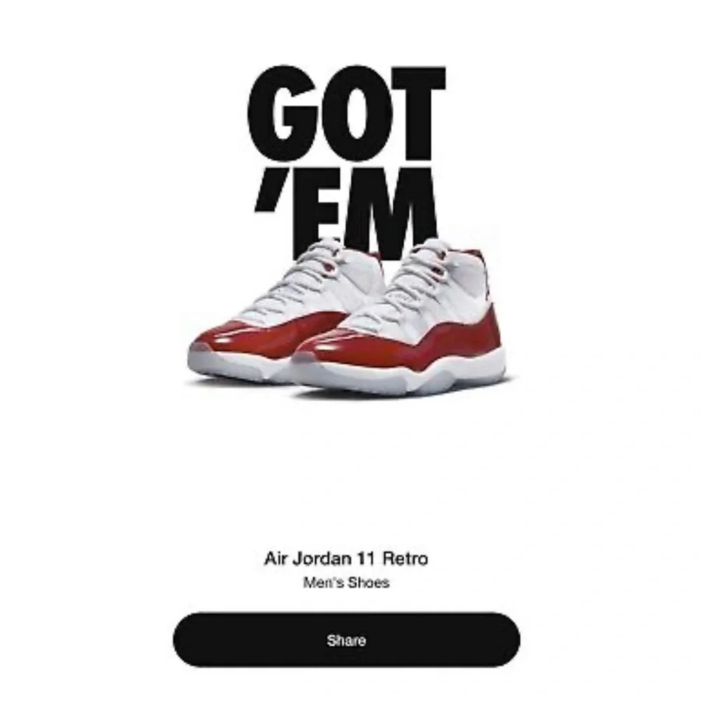 Jordan Retro 11 “Cherry”