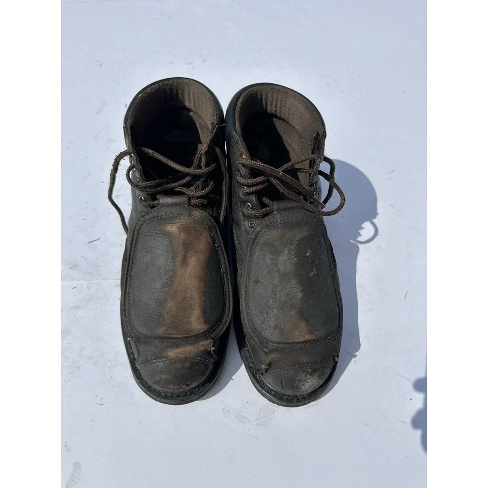 WORX By Red Wing Shoes Men's Met Guard Boot 9.5WW Brown