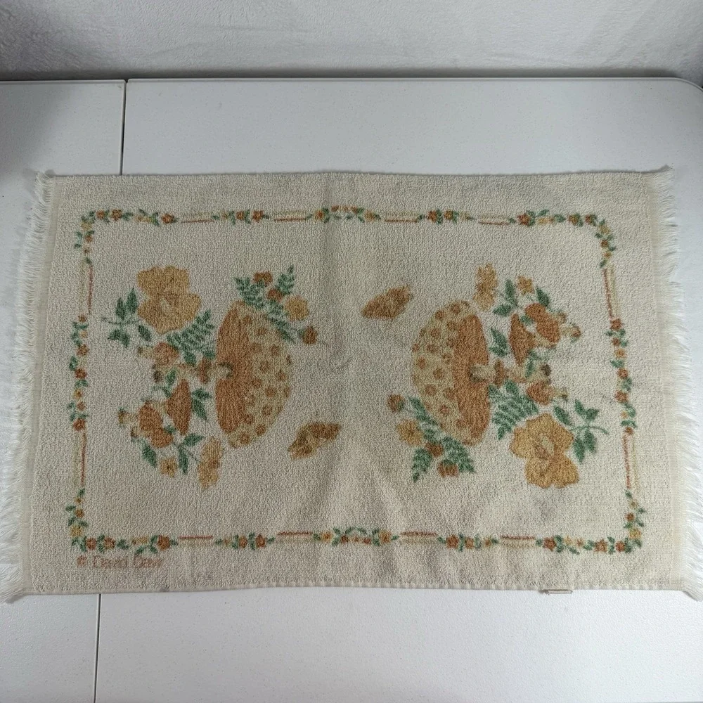 Vintage retro mushroom