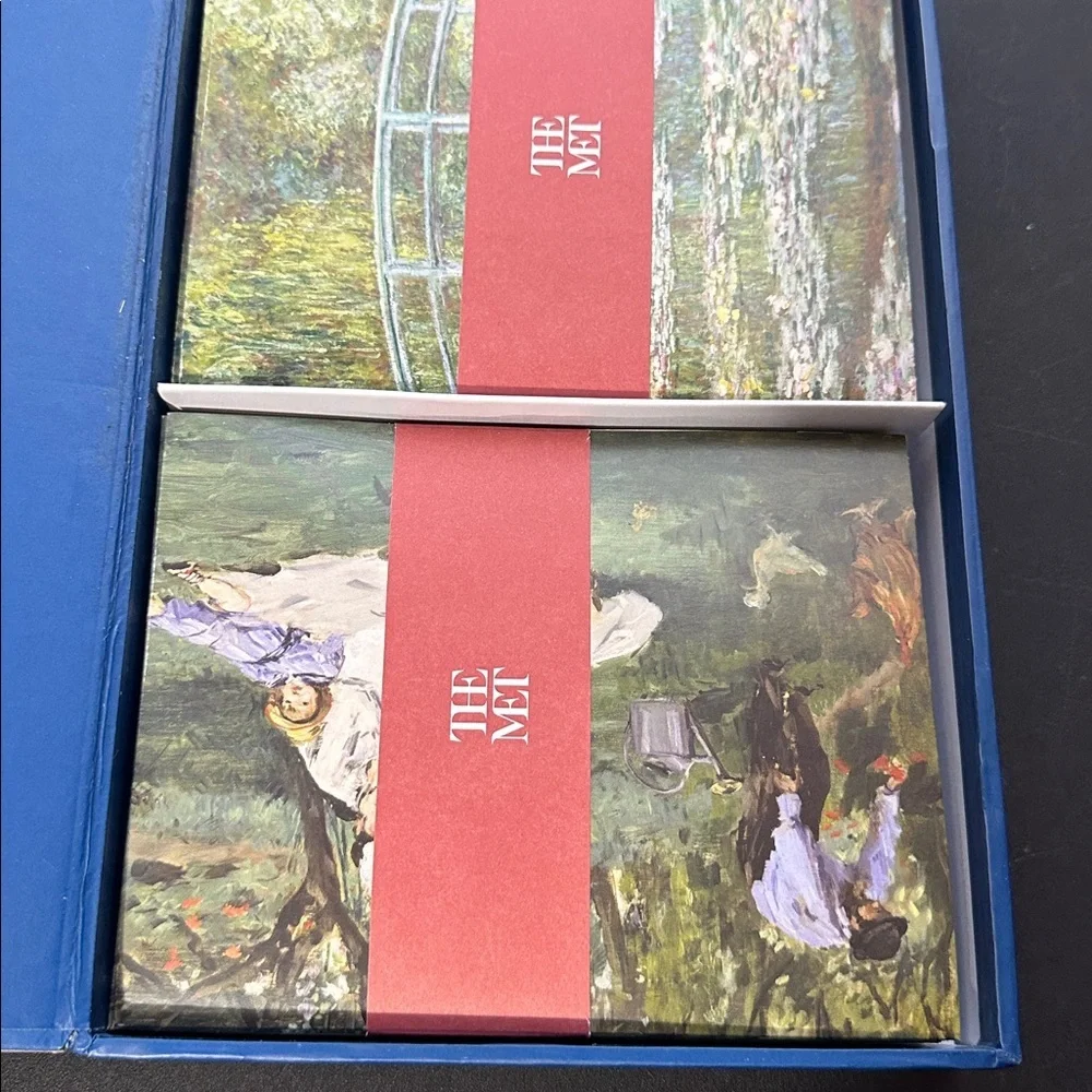 The MET French impressionist gardens notecards and envelopes set