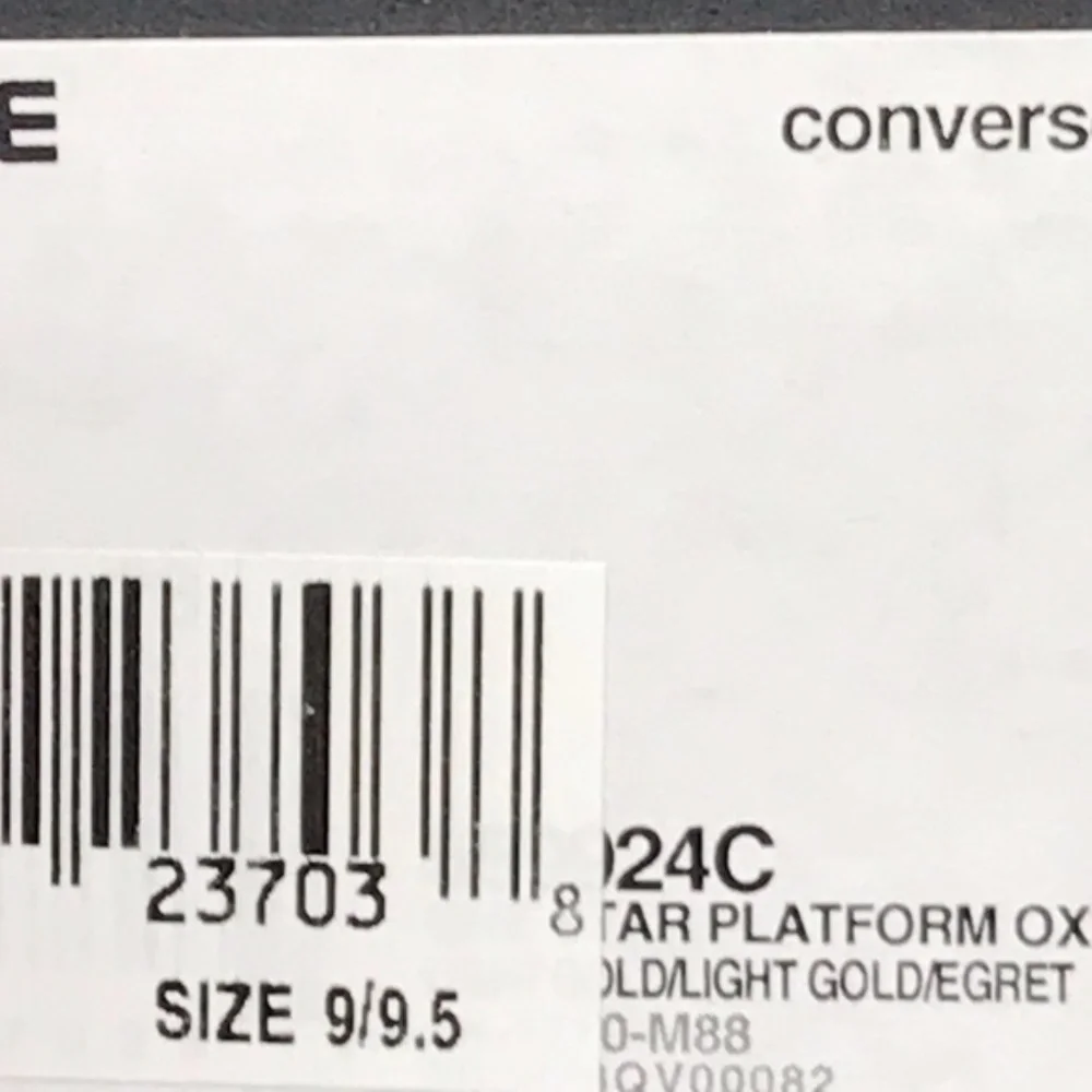 Converse platform lid box