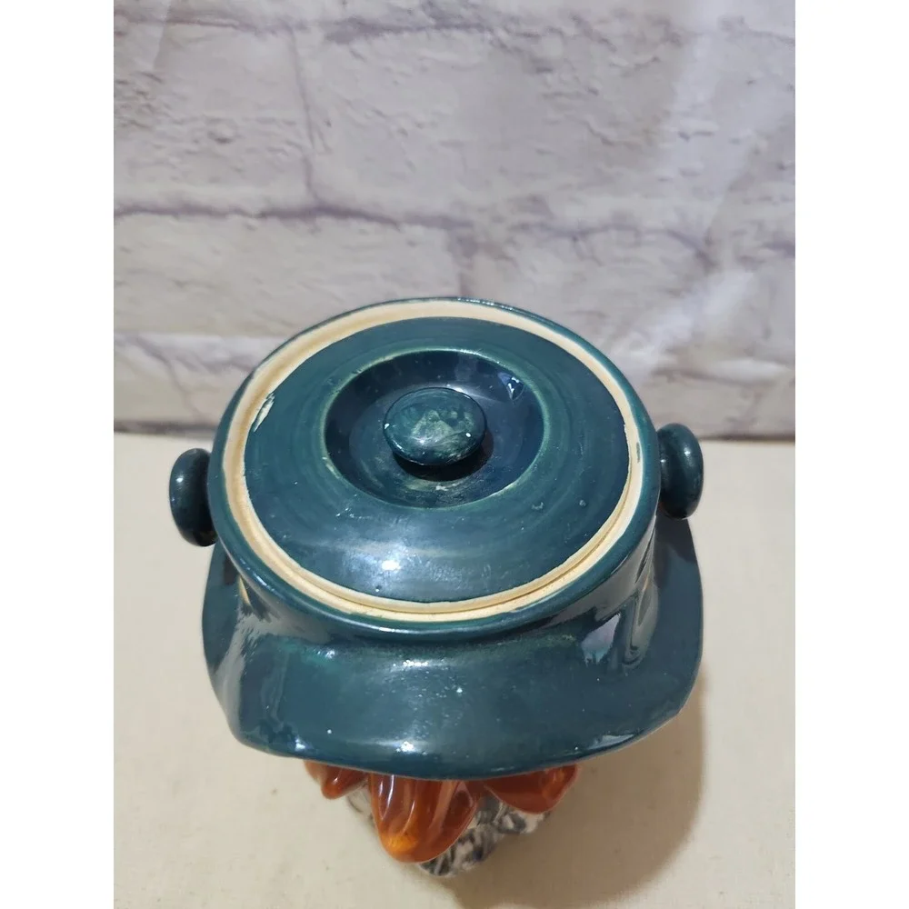 Mk Vintage Toby Winking Man‎ Canister Ice Bucket Marked Mk on Bottom