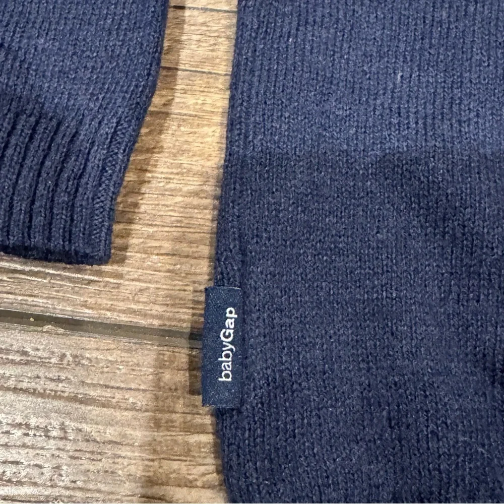 New BabyGap Navy Blue Long Sleeve Cardigan Unisex Size 18-24 Months NWT