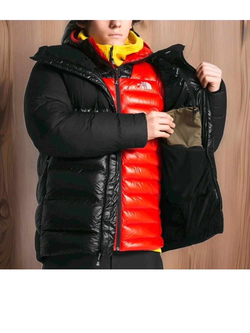 The North Face warm hooded