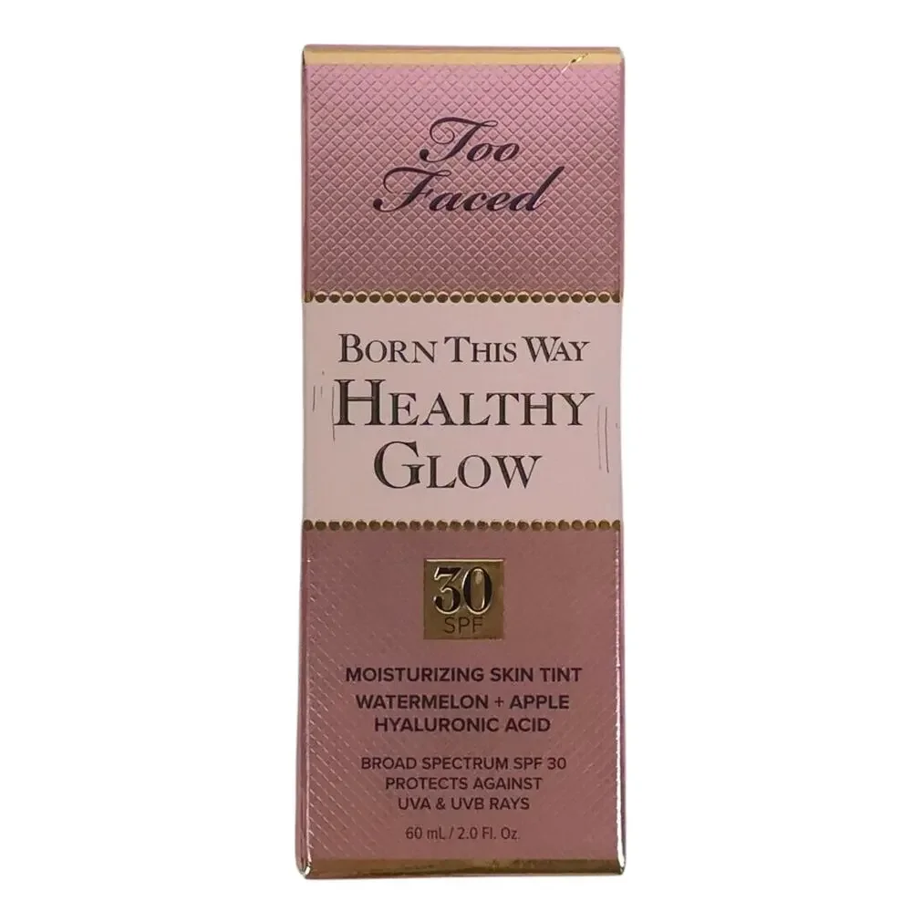 Too Faced Born This Way Healthy Glow SPF 30 Skin Tint Foundation Almond