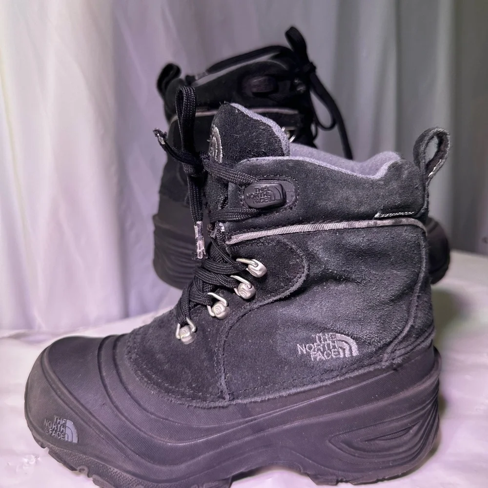 The North Face Black Insulated Boots