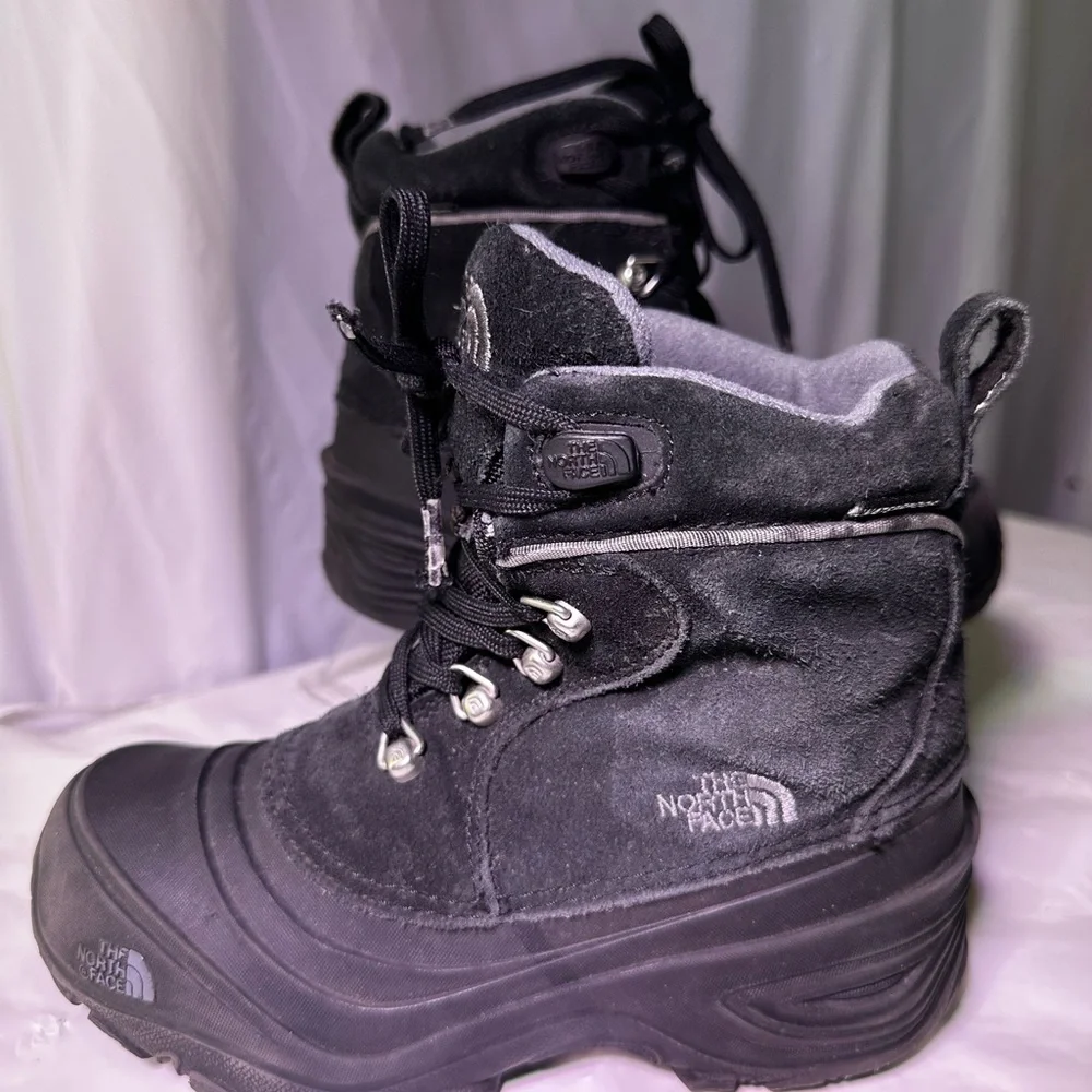 The North Face Black Insulated Boots