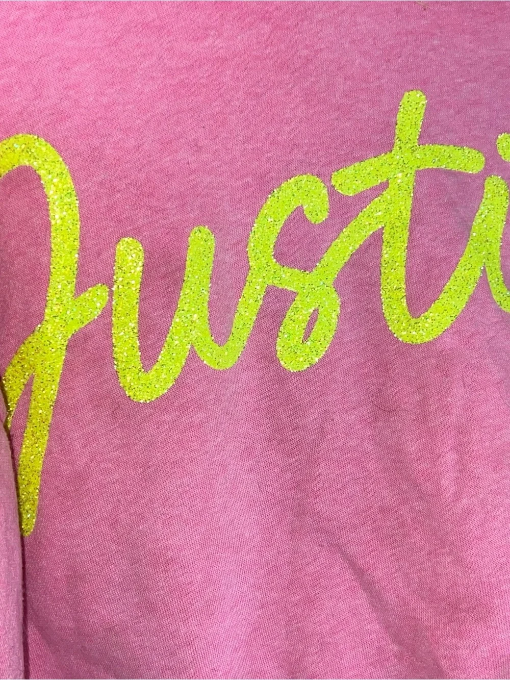 Justice cropped pullover