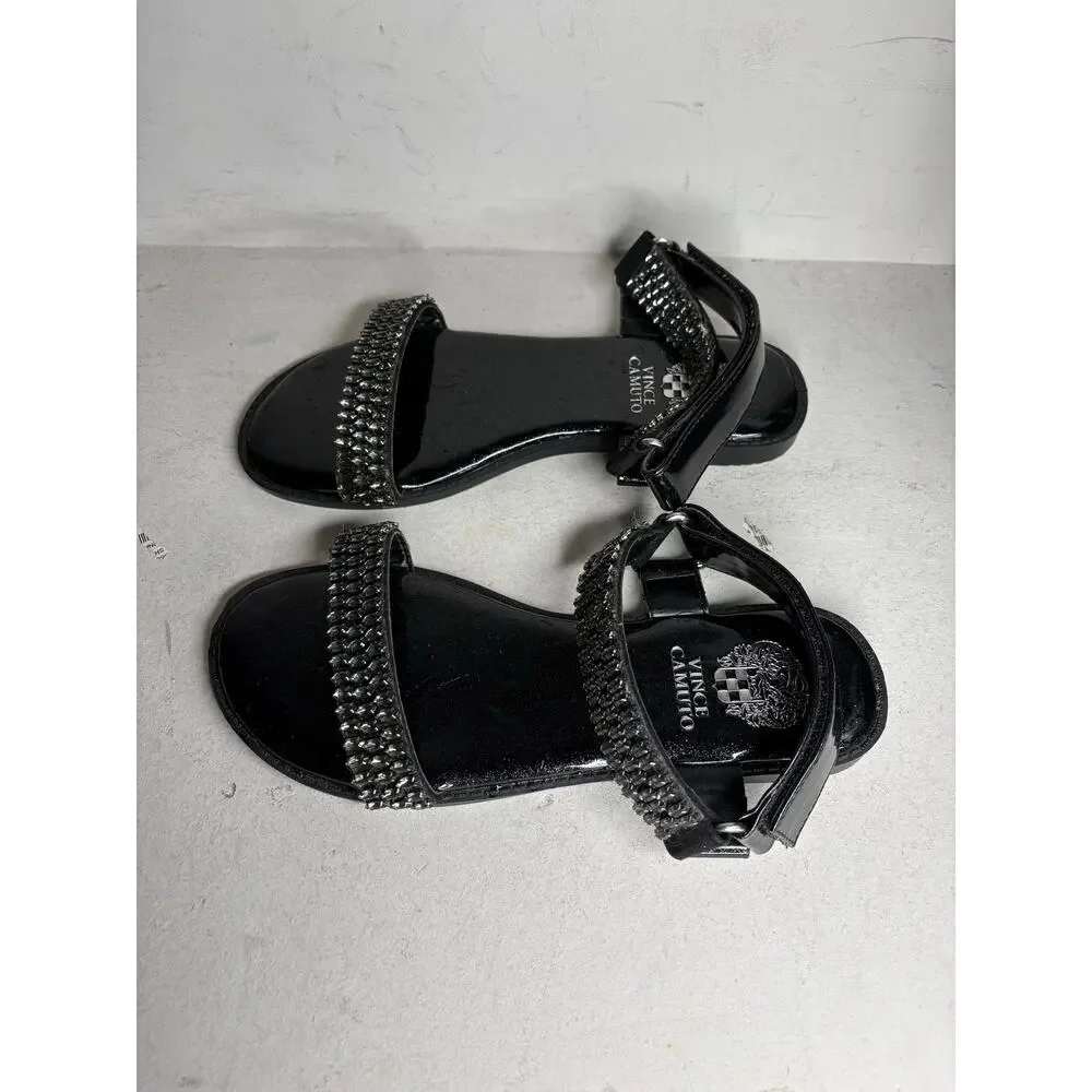 Vince Camuto Rhinestone Jelly Sandals SZ 4