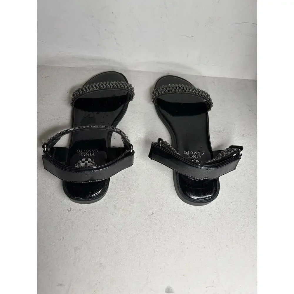 Vince Camuto Rhinestone Jelly Sandals SZ 4