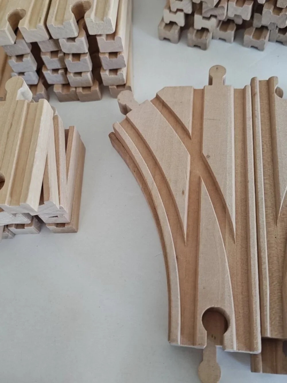 N/A wooden train