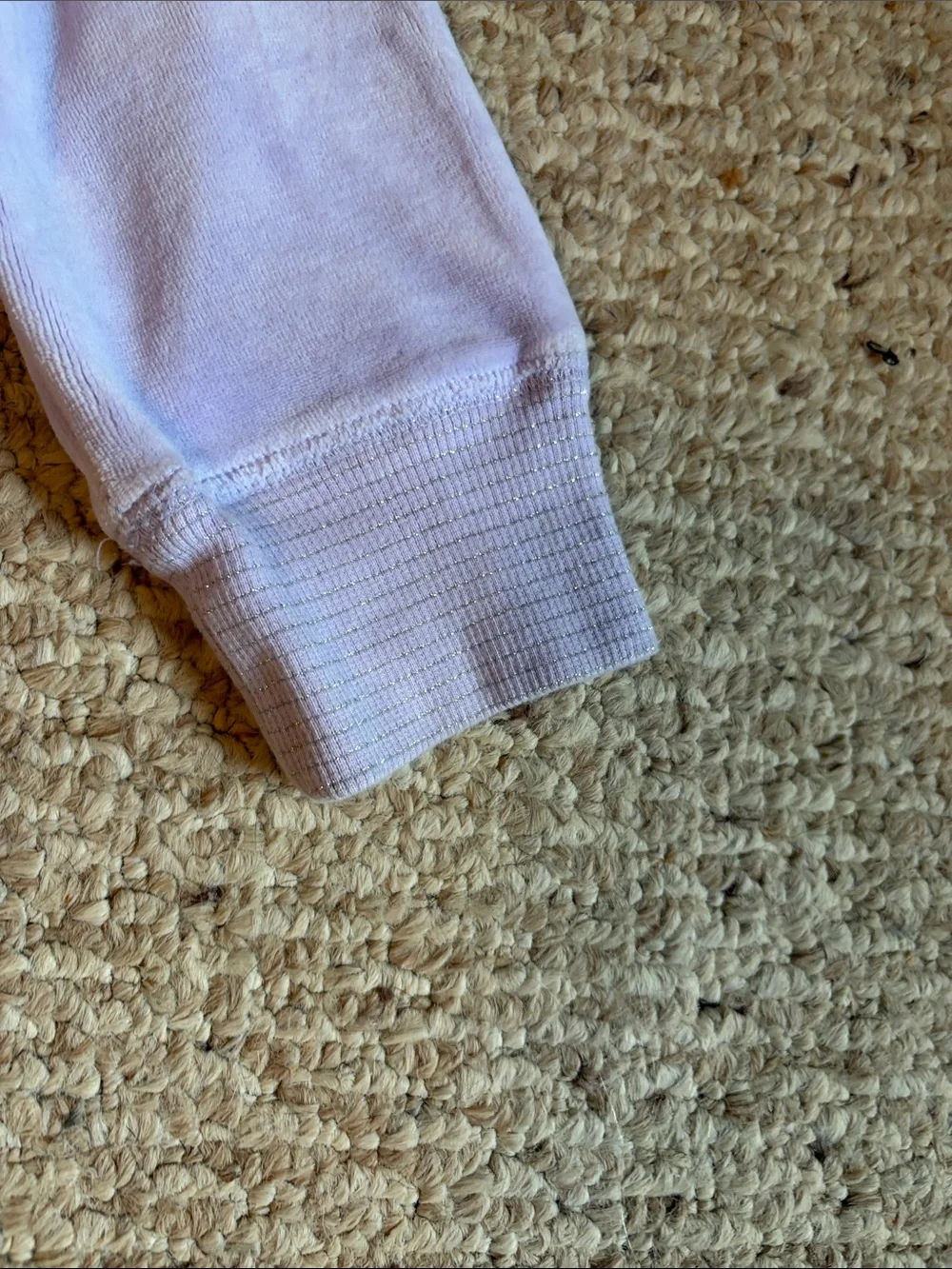 Justice lavender zip
