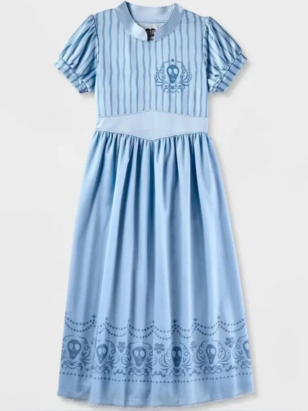 Beetlejuice Girls’ Astrid Dress-Up Nightgown Pajamas - Blue