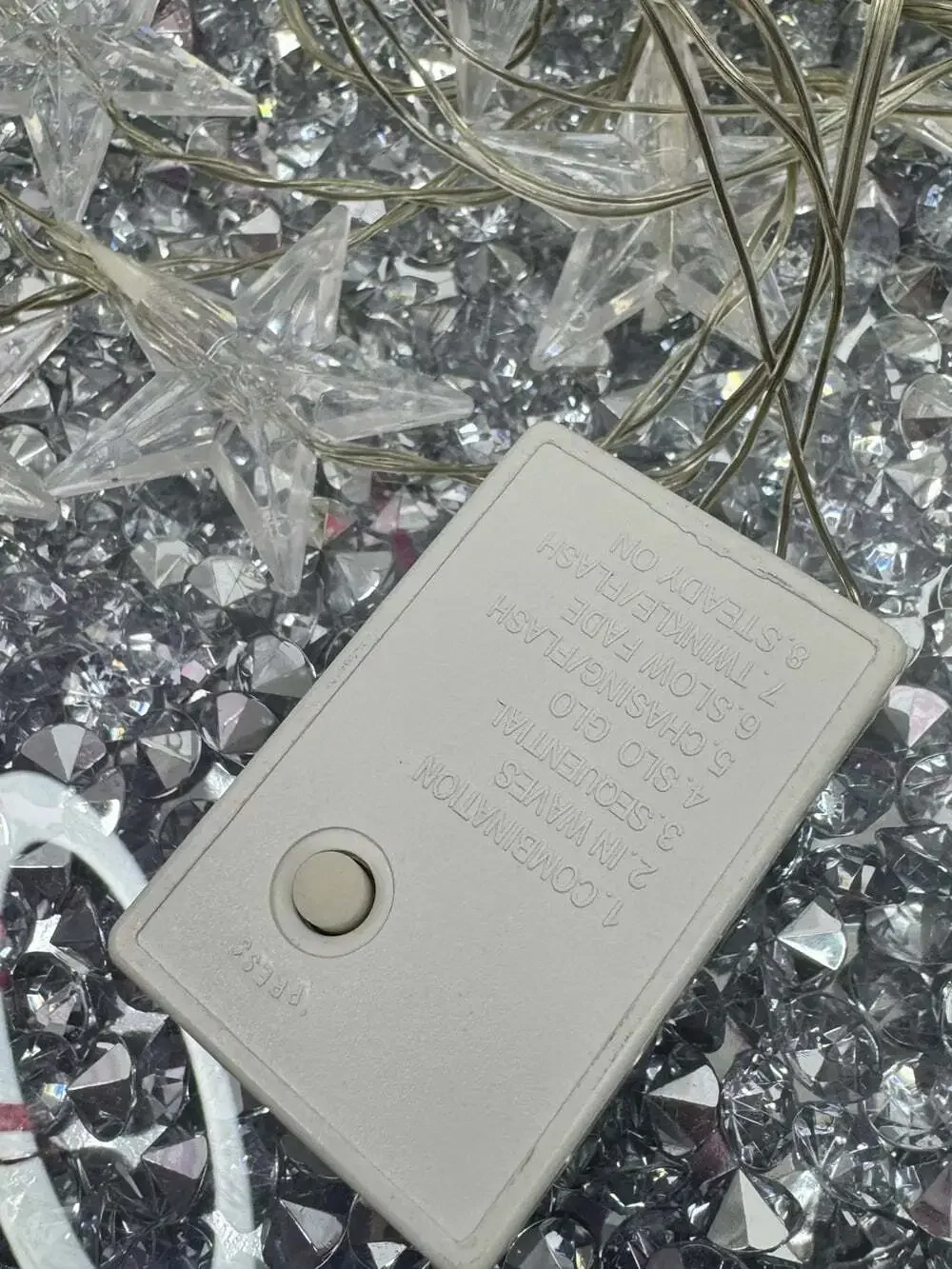 Undefined clear plastic