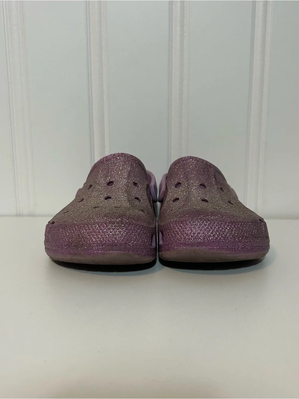 CROCS sparkling purple