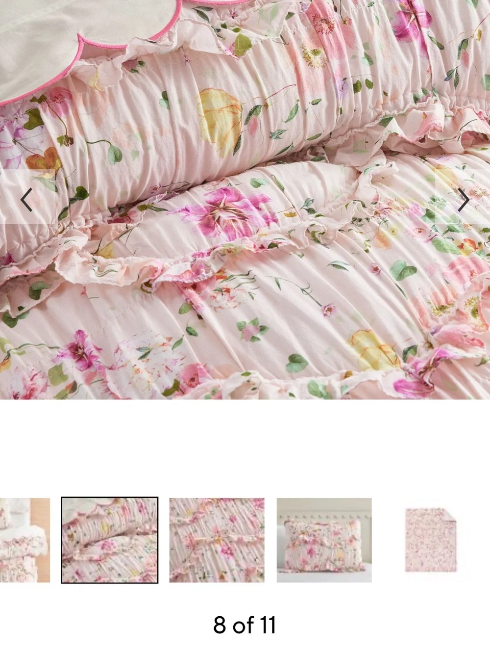 Monique Lhuillier comforter without fabric
