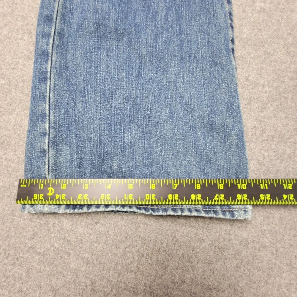 True Religion Billy Jeans Men's 40x33 Bootcut Blue‎ Denim Koi Embroidery USA