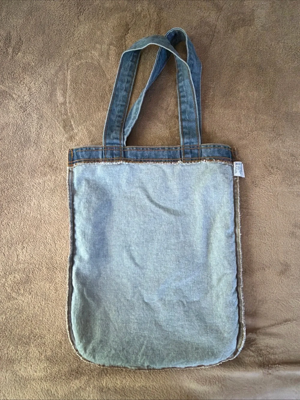 Active USA Denim Tote Bag - Blue