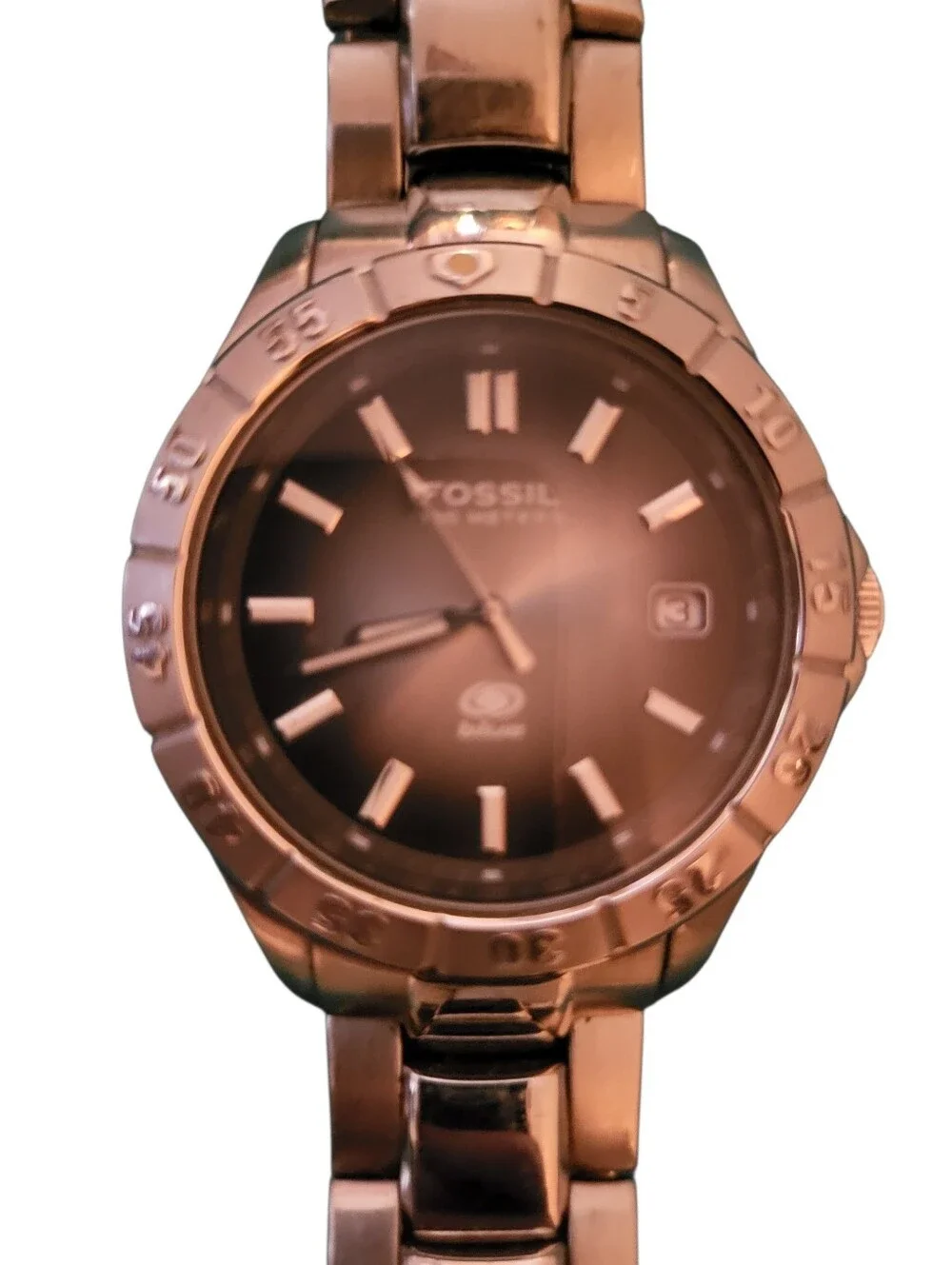 Fossil polished rose
