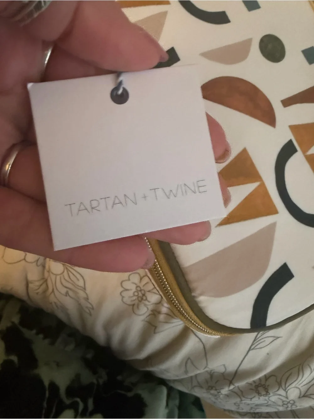 Tartan + Twine gold travel