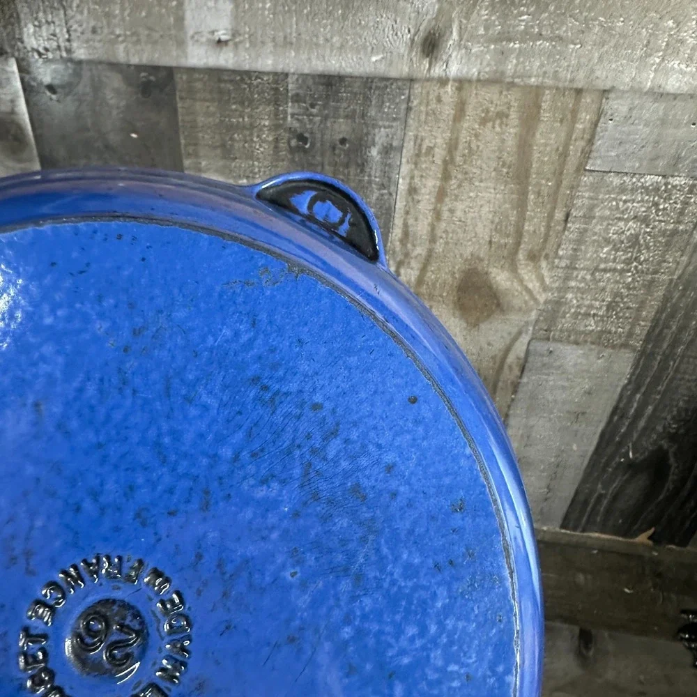 Le Creuset le blue photos