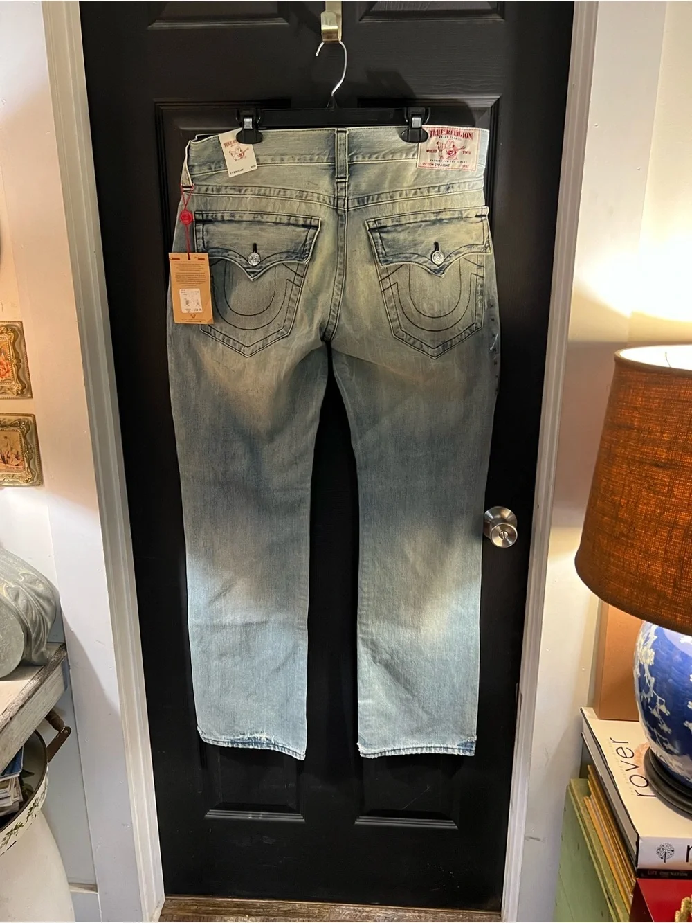 True Religion Light Blue Men’s Straight Jeans