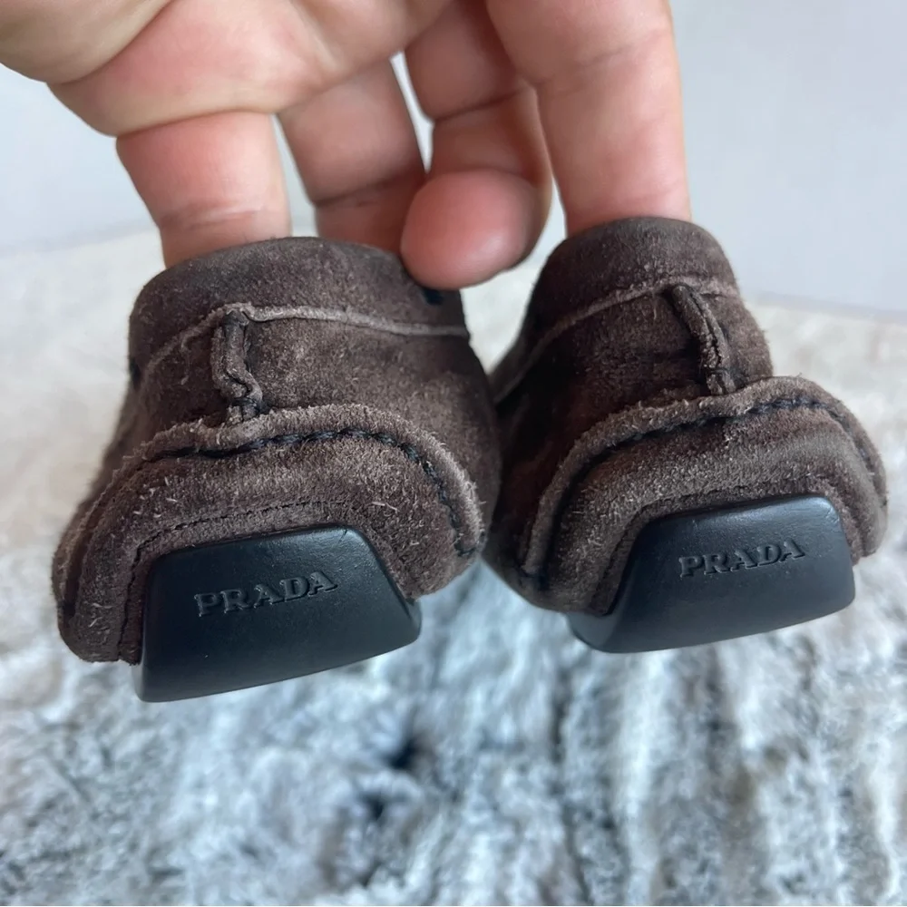 Prada loafers rich