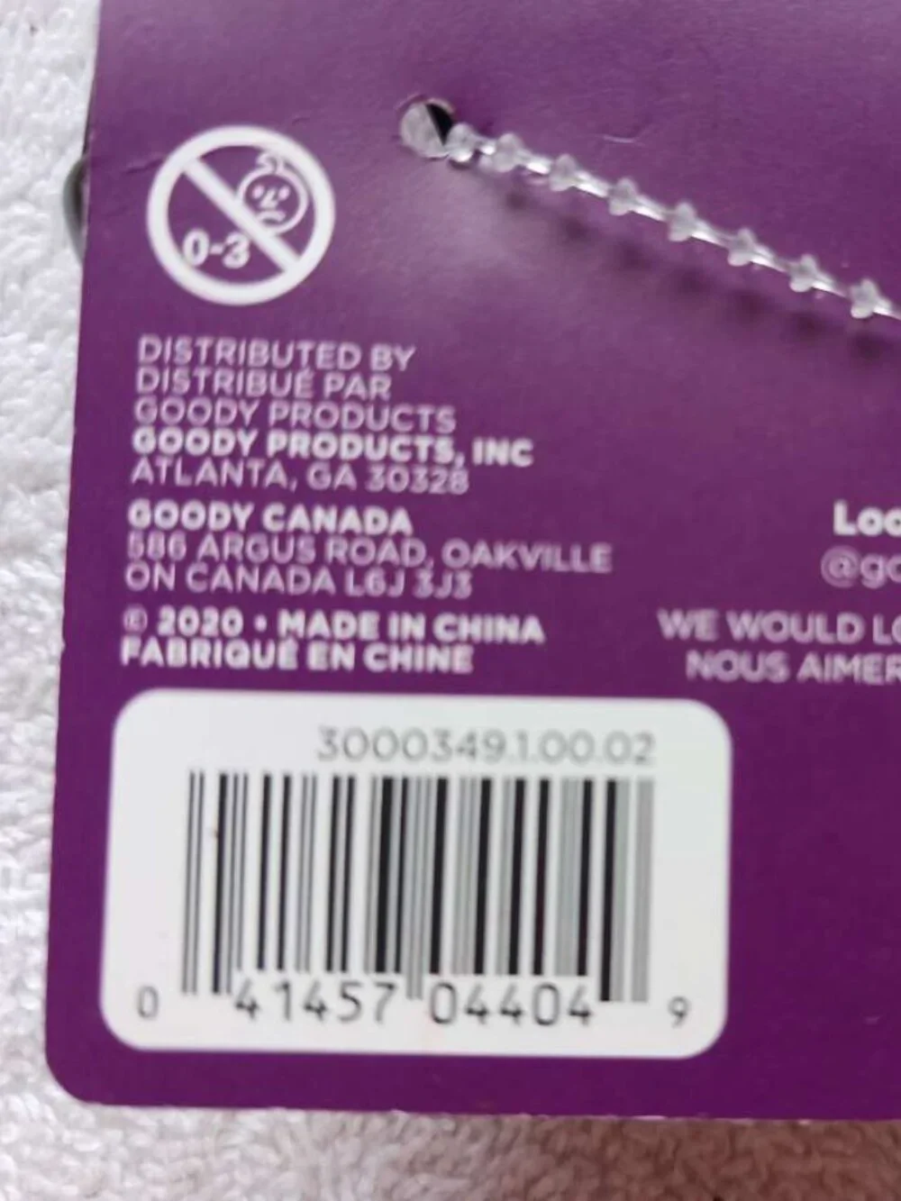 Goody this listing