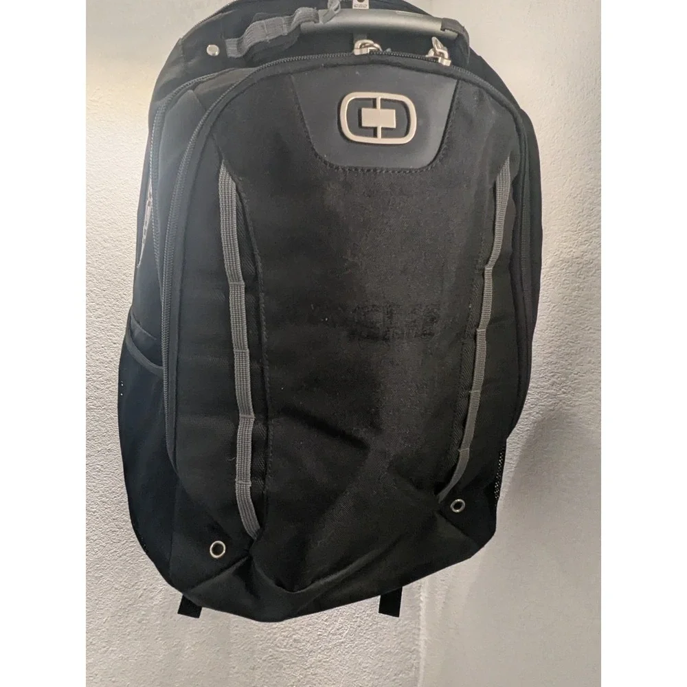 OGIO Black Laptop Backpack Travel School Work Computer Daypack Organizer Bag