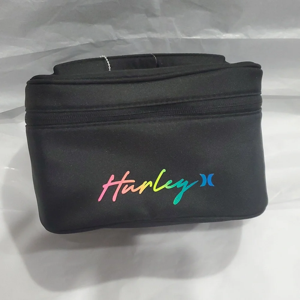 Hurley black zip