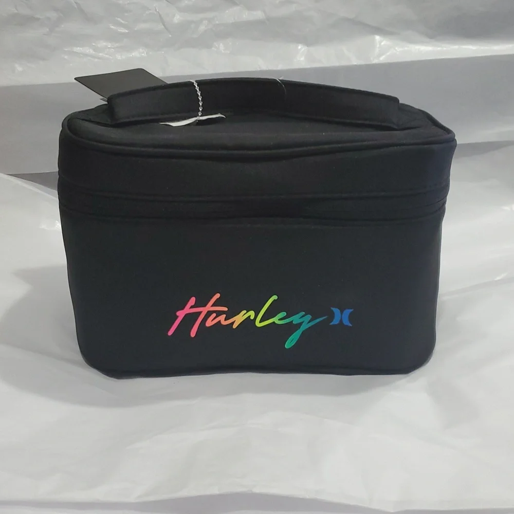 Hurley black zip