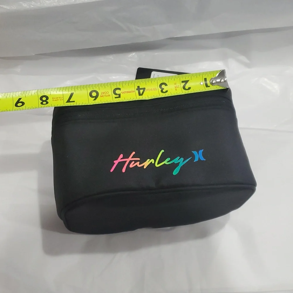 Hurley black zip