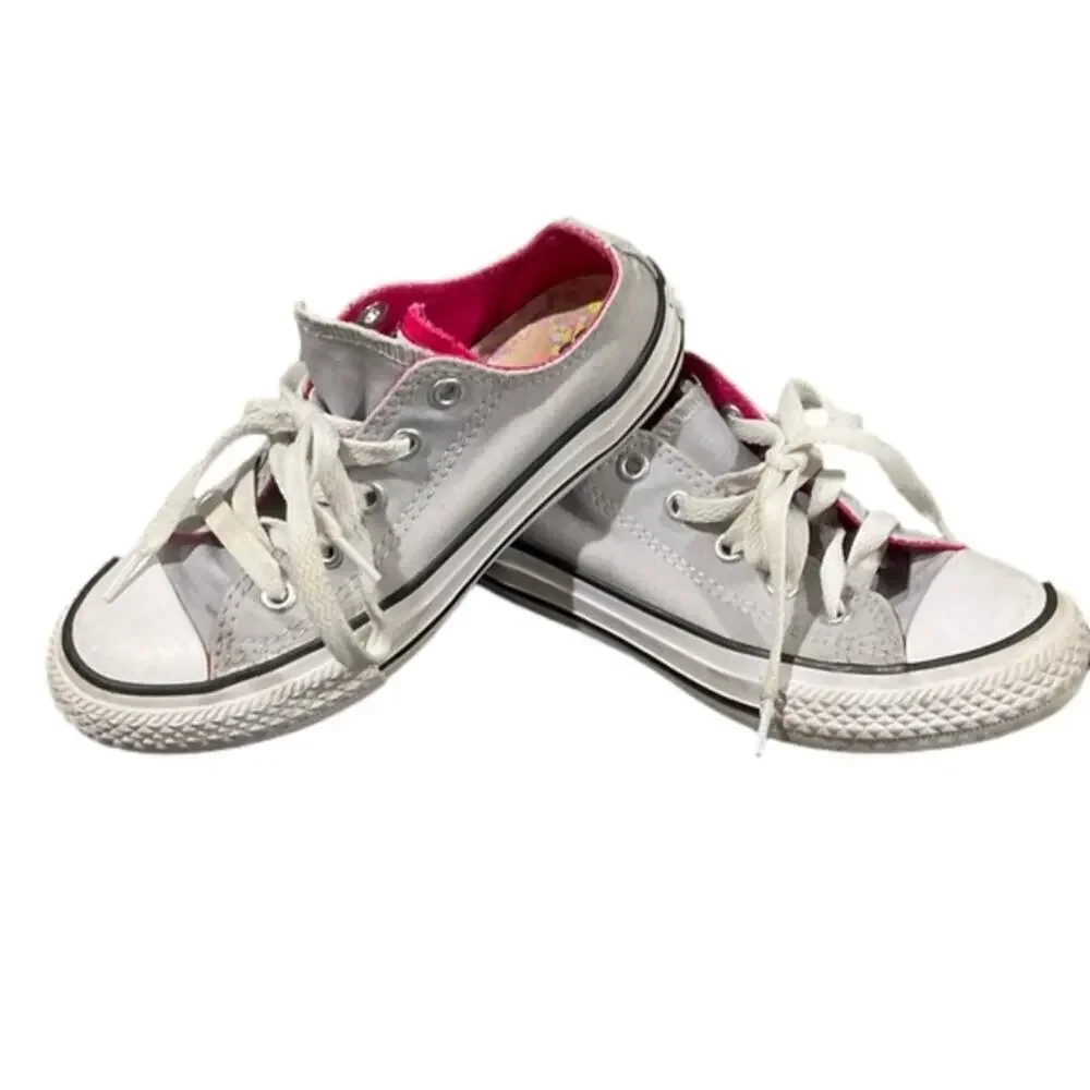 Converse gray girls