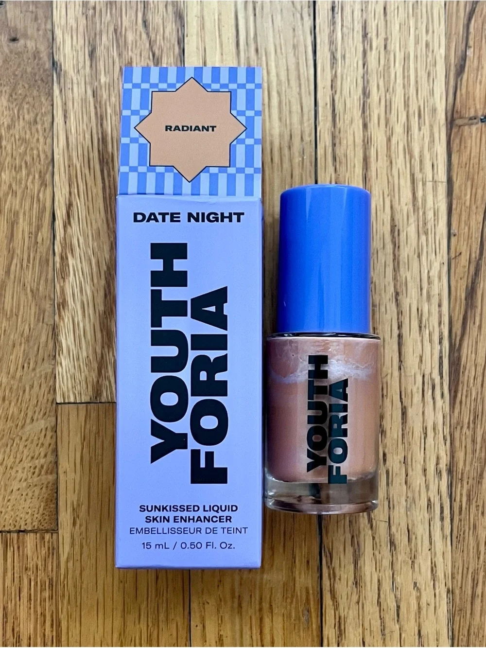NIB Youth Foria Date Night Sunkissed Liquid Skin Enhancer  in Radient