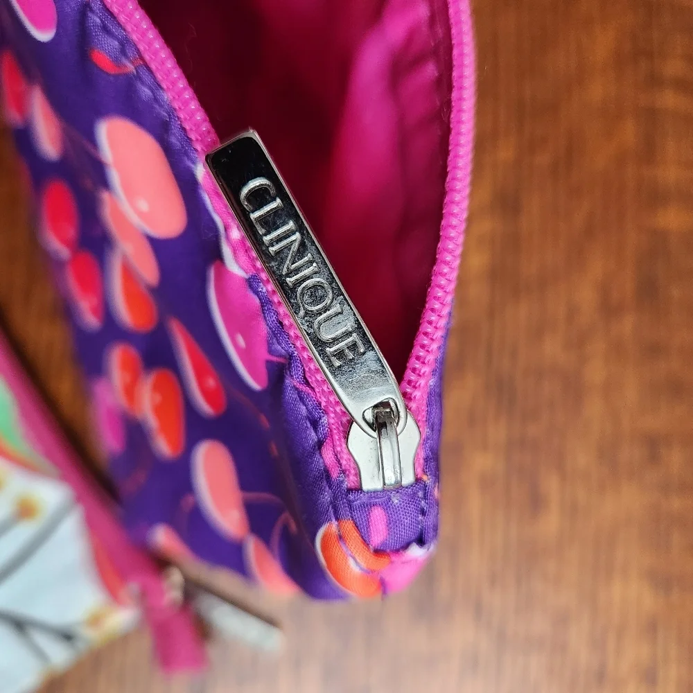 3/$25 Two Clinique Makeup Bags like new
