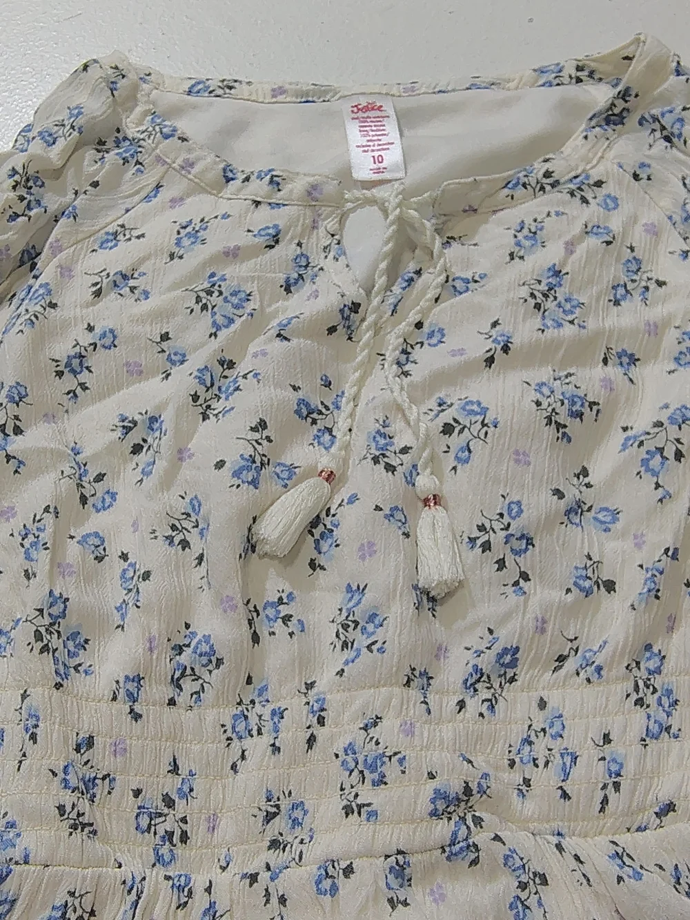 Justice cream babydoll