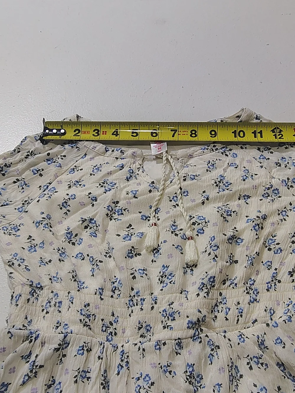 Justice cream babydoll