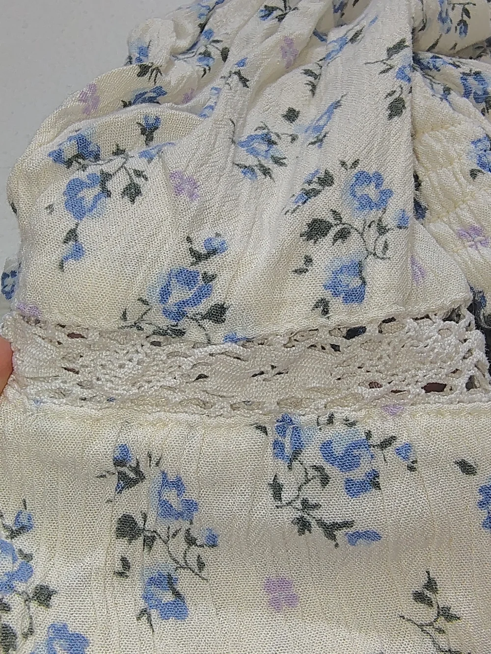 Justice cream babydoll