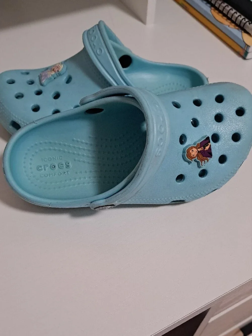CROCS light blue
