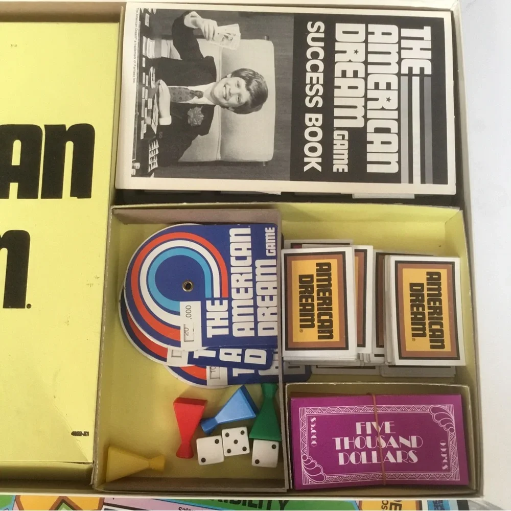 1979  Milton Bradley The American Dream Game Complete MB # 4922