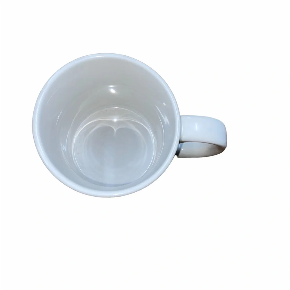 Vintage ceramic rainbow mug