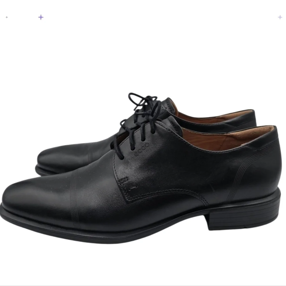 Ecco polished black