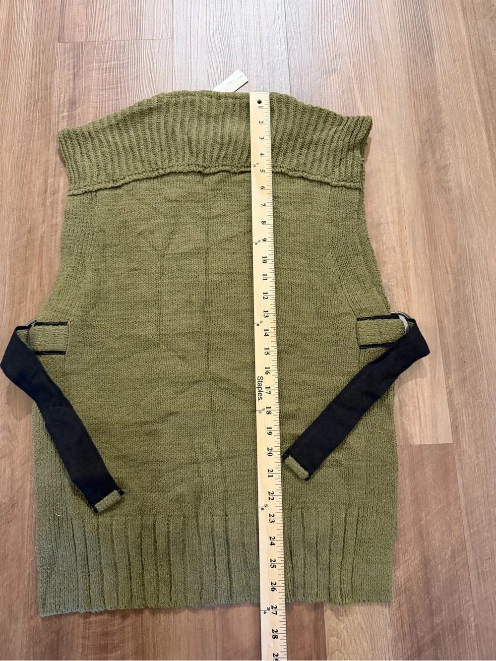 Banana Republic Men's Knit Vest Brand New Olive Size XS